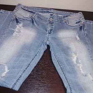 Pre-owned Stone Washed Vanity Jeans